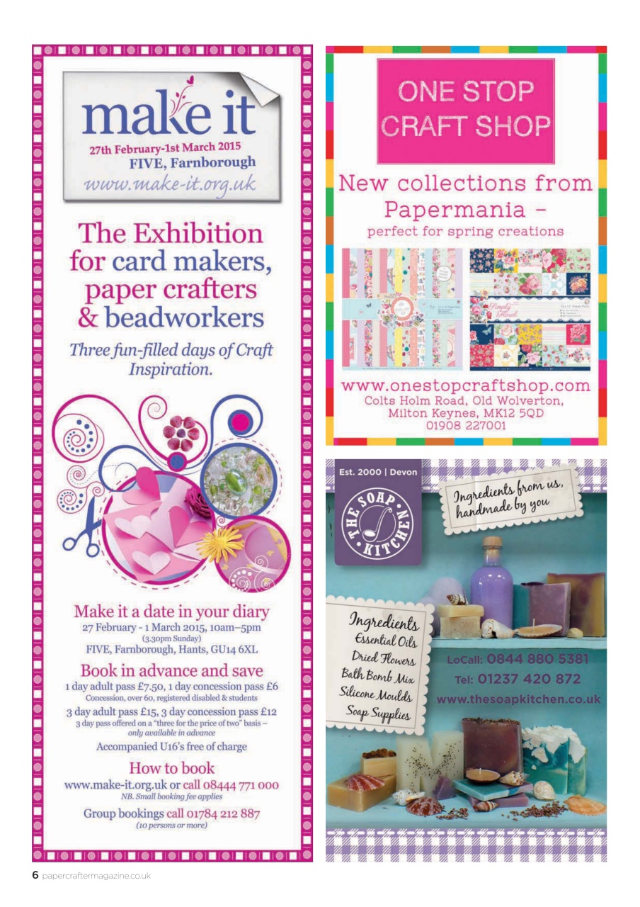 PaperCrafter Preview Pages