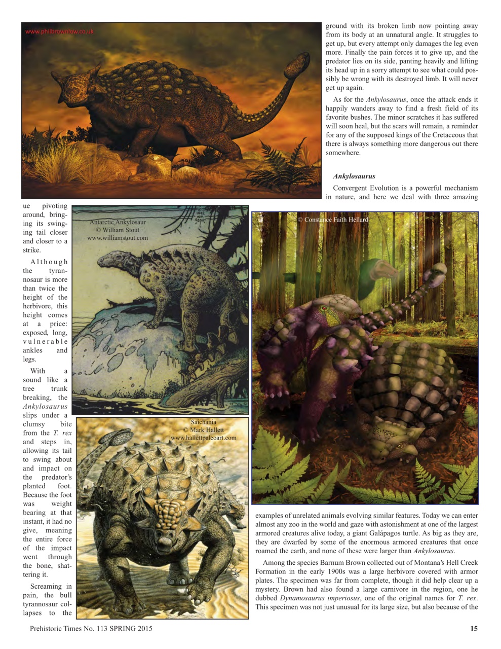 Prehistoric Times Preview Pages