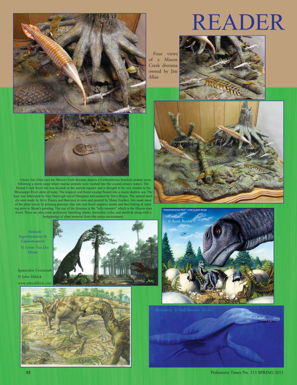 Prehistoric Times Preview Pages