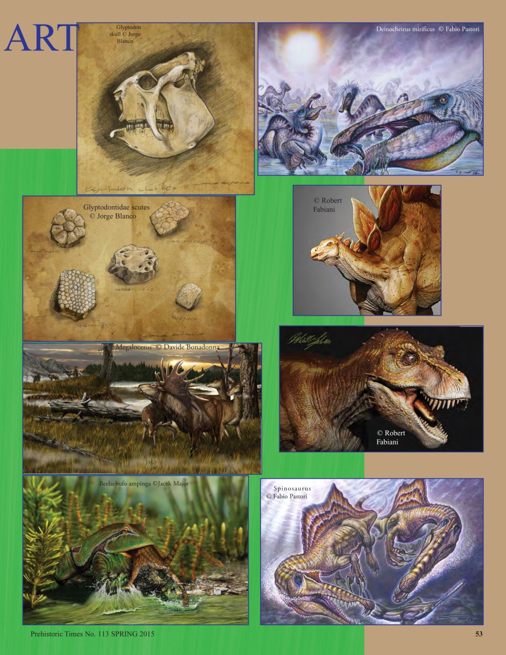 Prehistoric Times Preview Pages