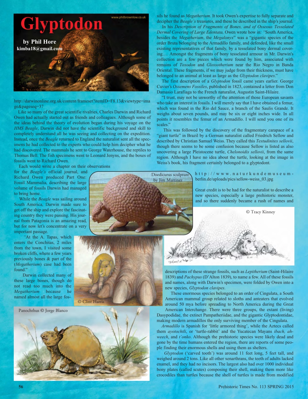 Prehistoric Times Preview Pages
