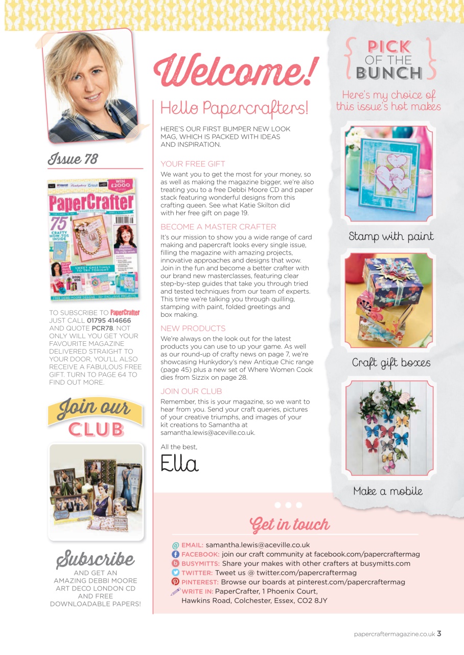 PaperCrafter Preview Pages