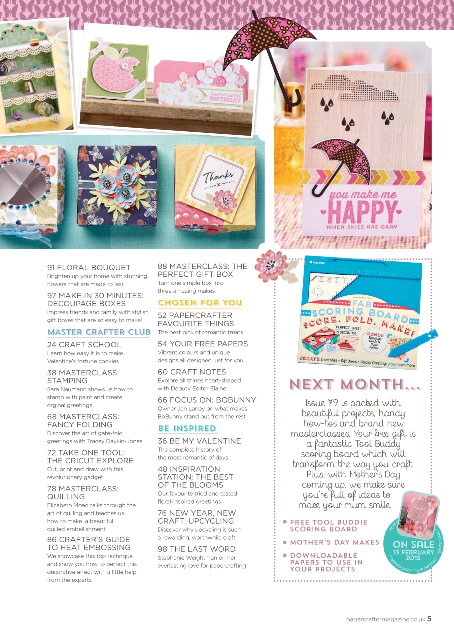 PaperCrafter Preview Pages