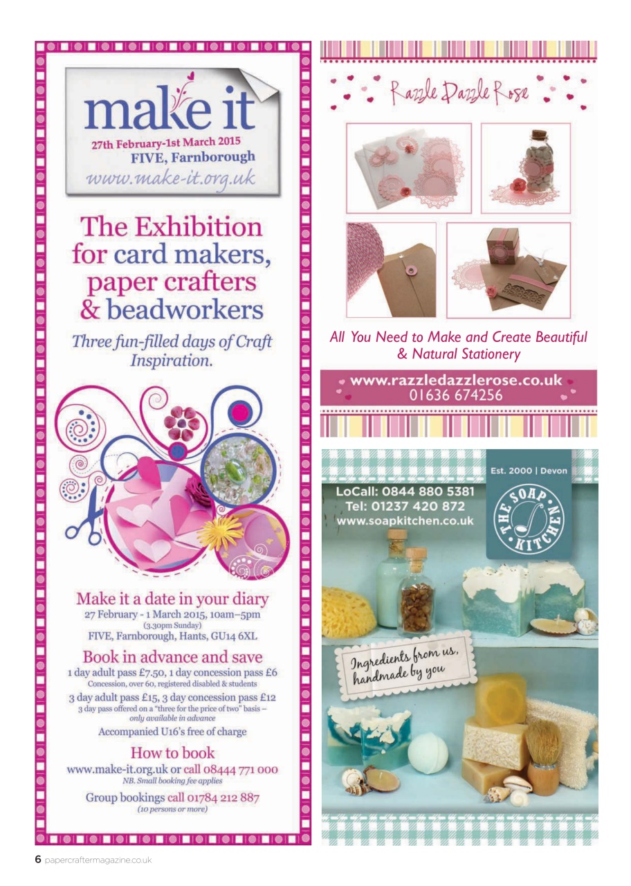 PaperCrafter Preview Pages