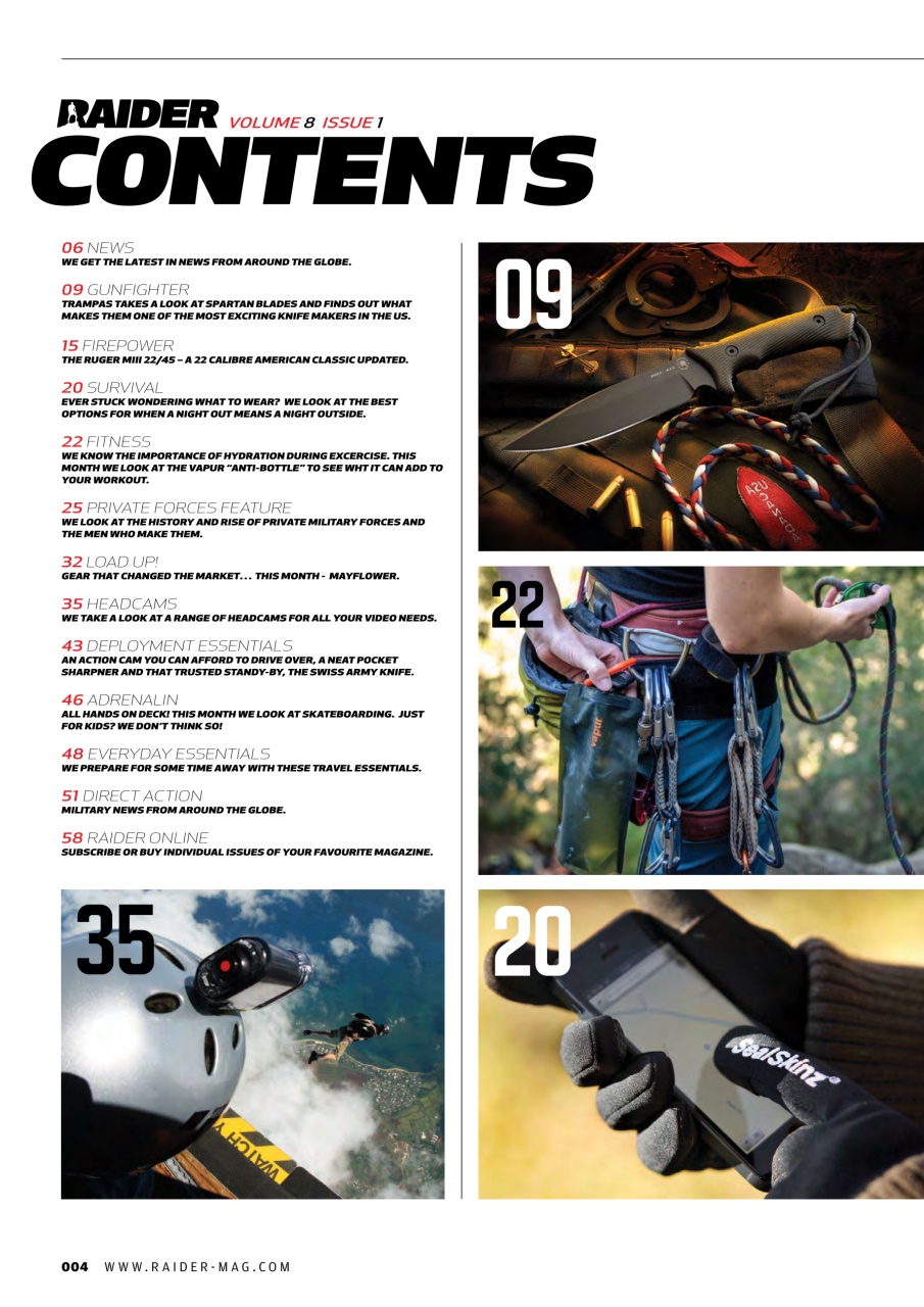 Raider Preview Pages