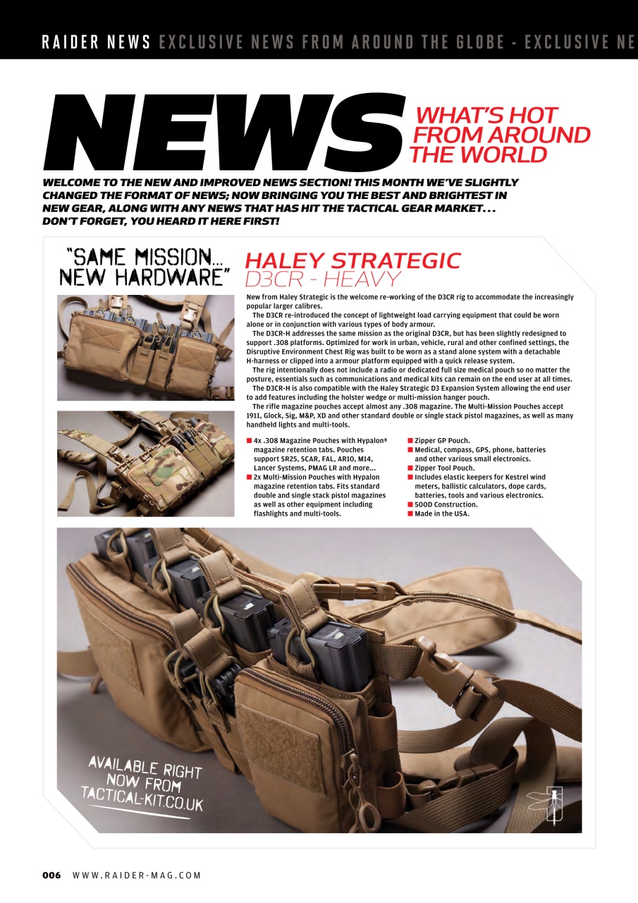 Raider Preview Pages