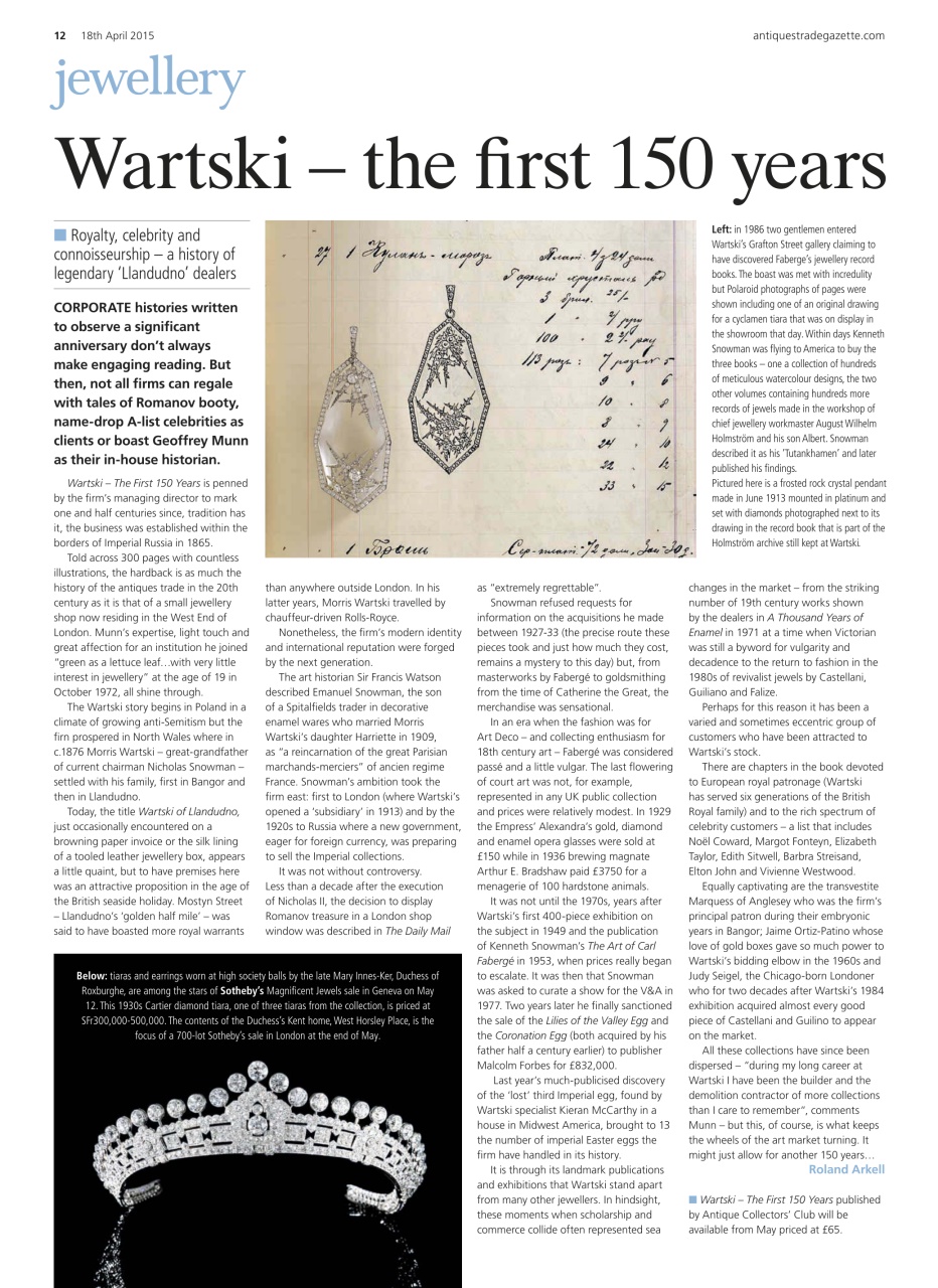 Antiques Trade Gazette Preview Pages