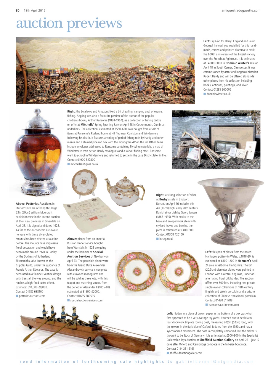 Antiques Trade Gazette Preview Pages