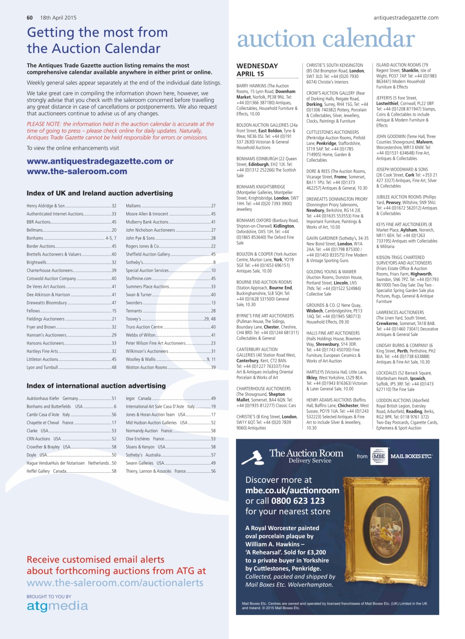 Antiques Trade Gazette Preview Pages
