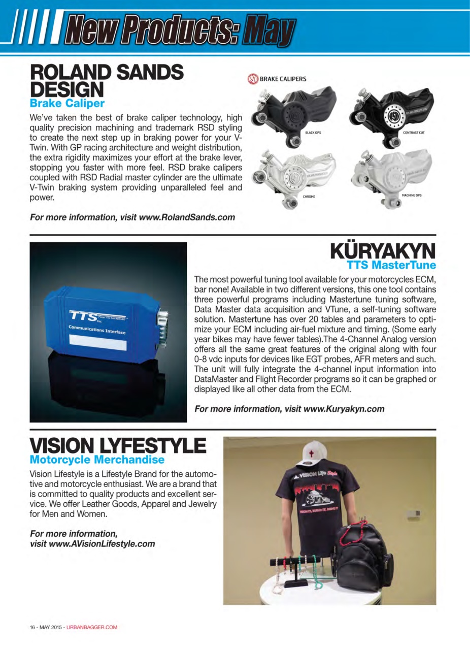 Urban Bagger Preview Pages