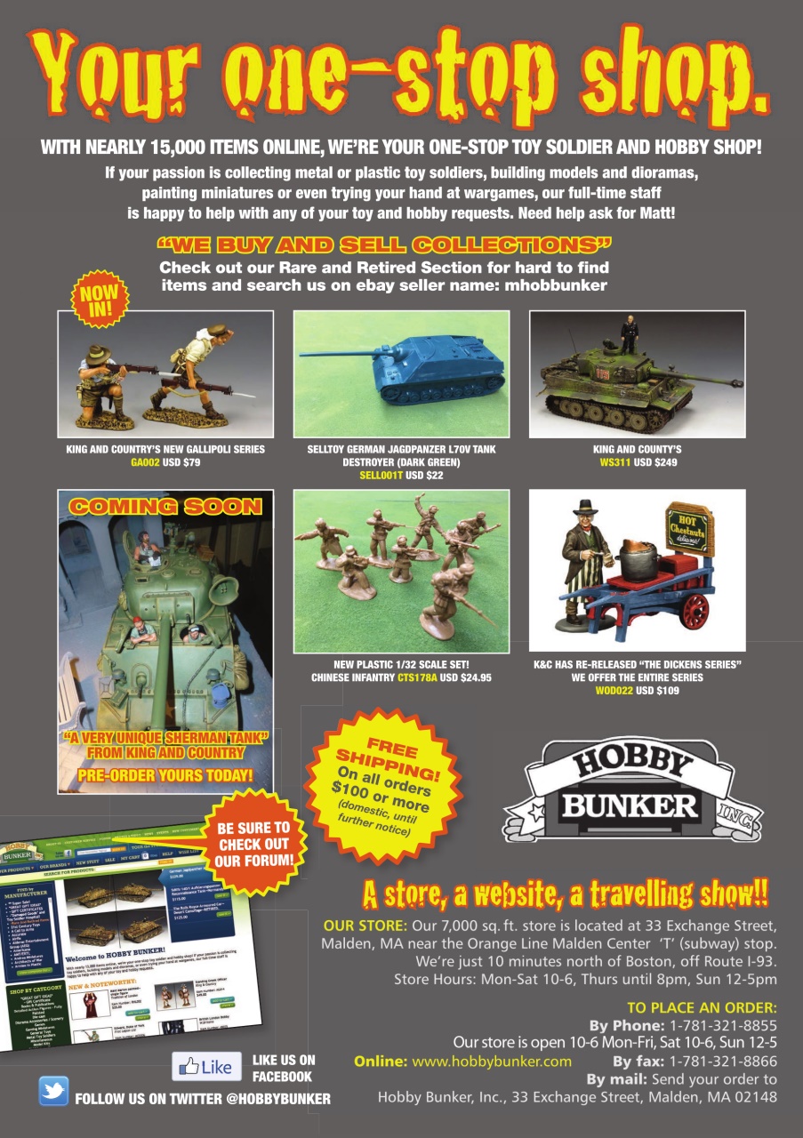 Toy Soldier & Model Figure Preview Pages