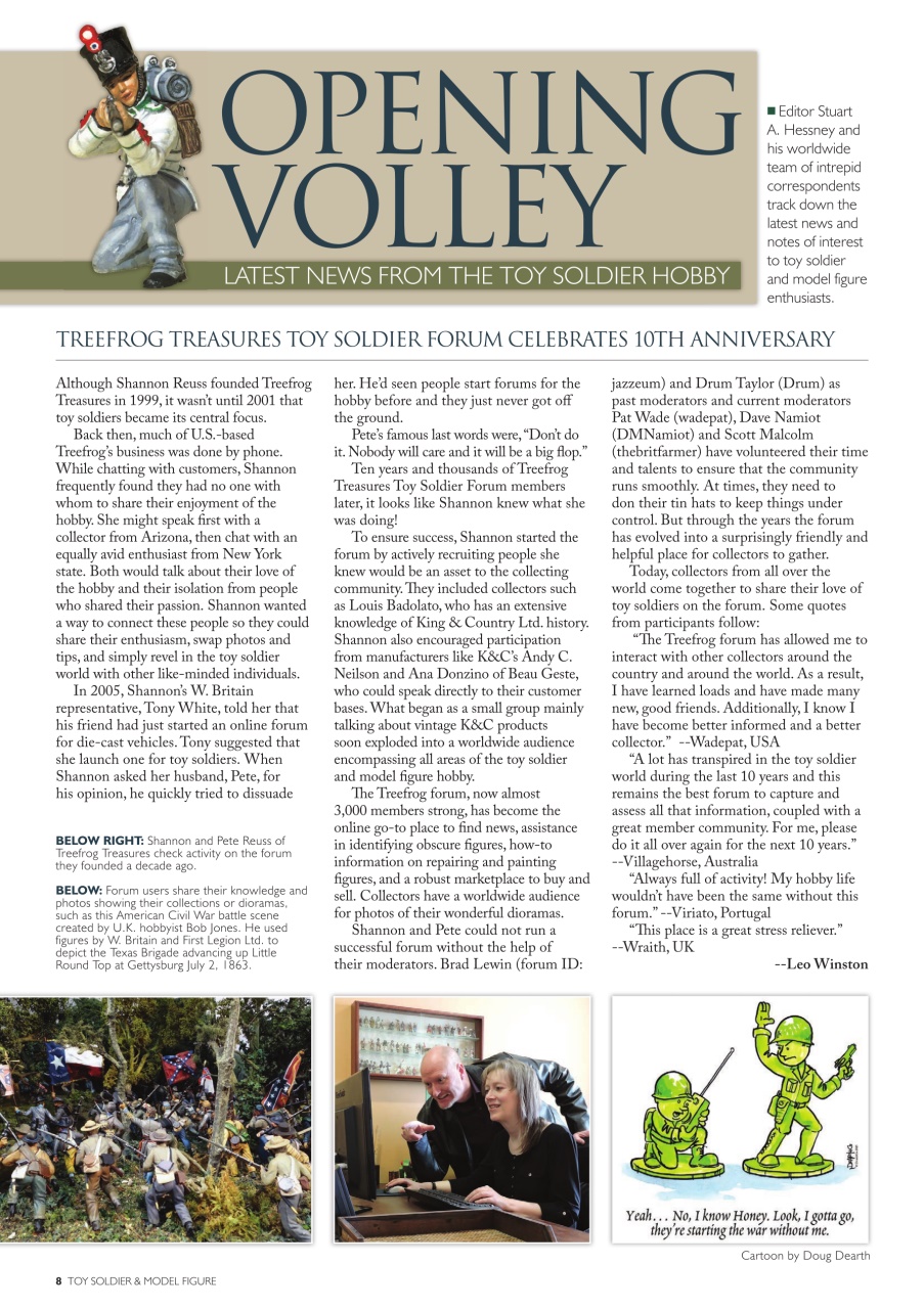 Toy Soldier & Model Figure Preview Pages