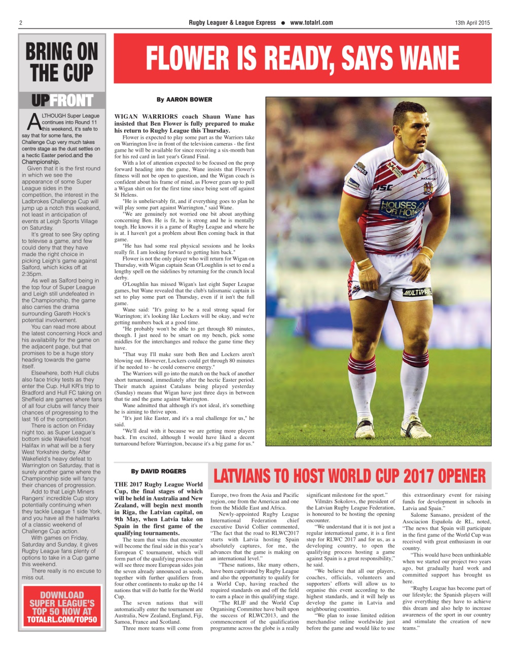 League Express Preview Pages