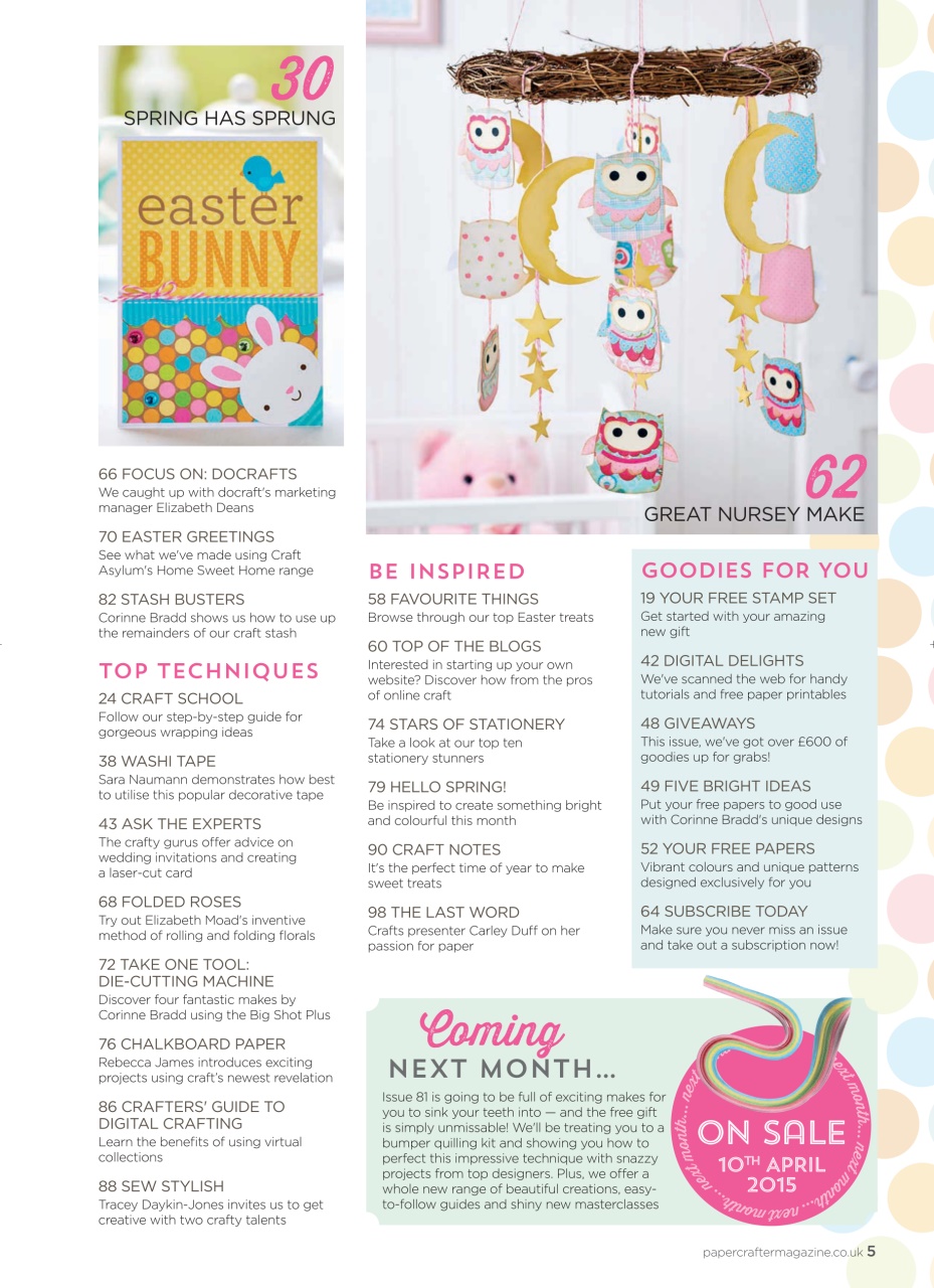 PaperCrafter Preview Pages