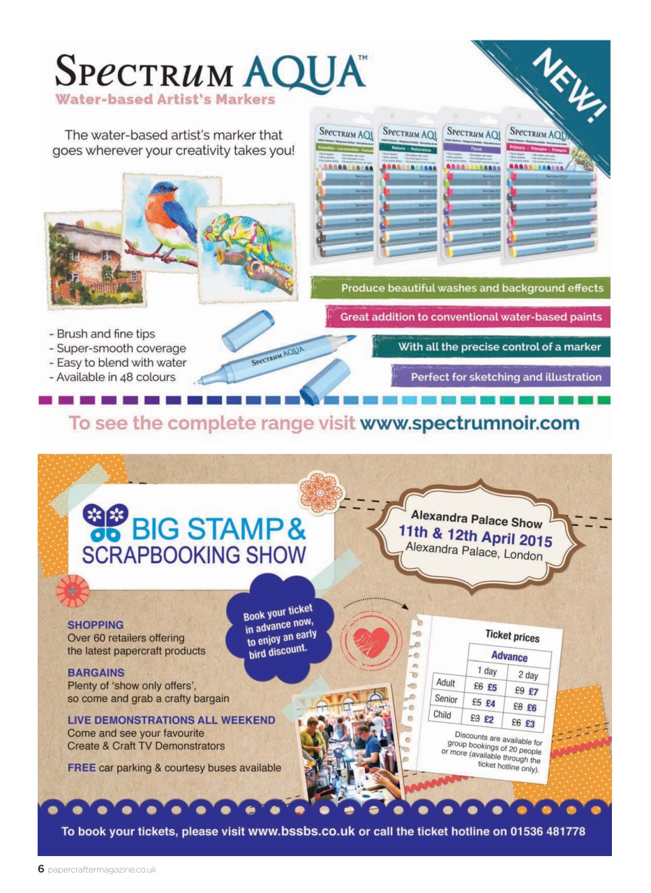 PaperCrafter Preview Pages