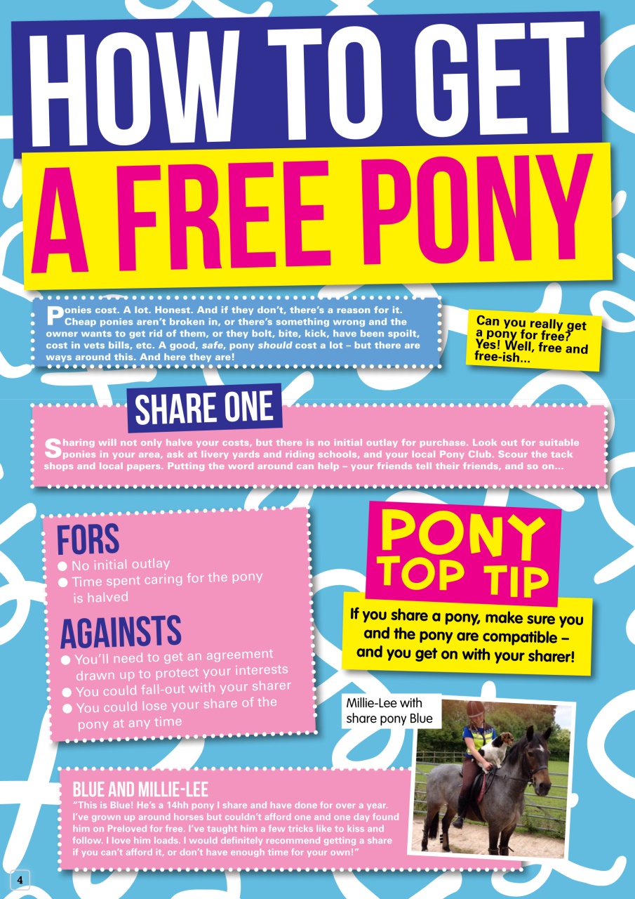 Pony Magazine Preview Pages