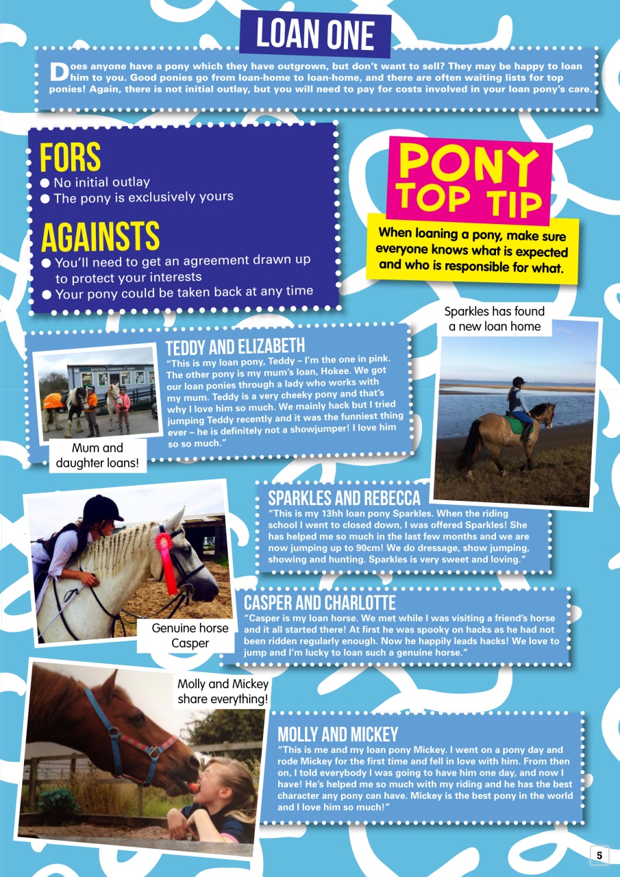 Pony Magazine Preview Pages