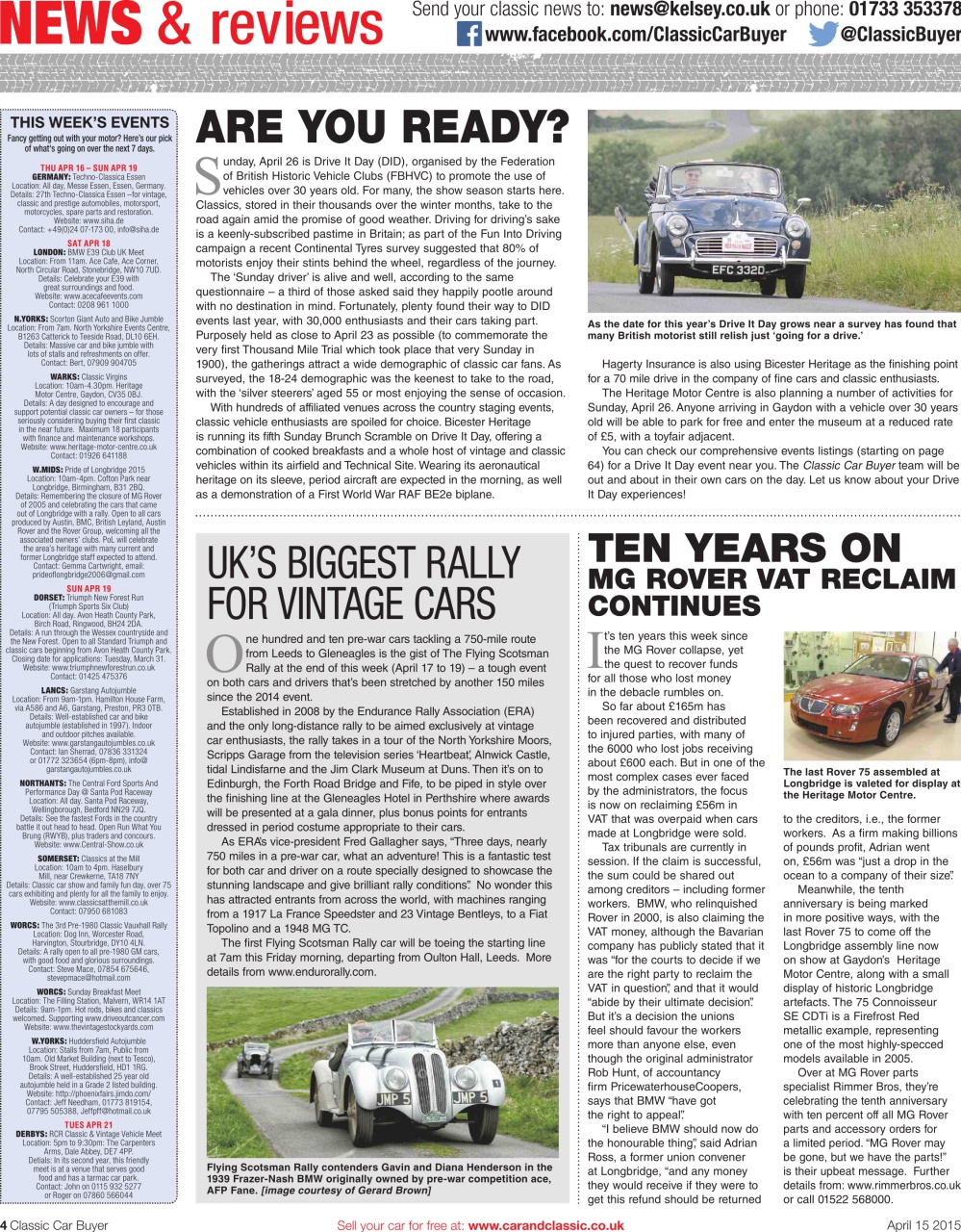 Classic Car Buyer Preview Pages