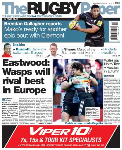 The Rugby Paper issue 