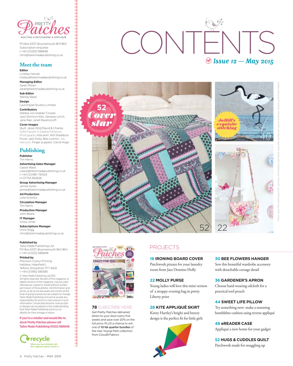 Pretty Patches Magazine Preview Pages