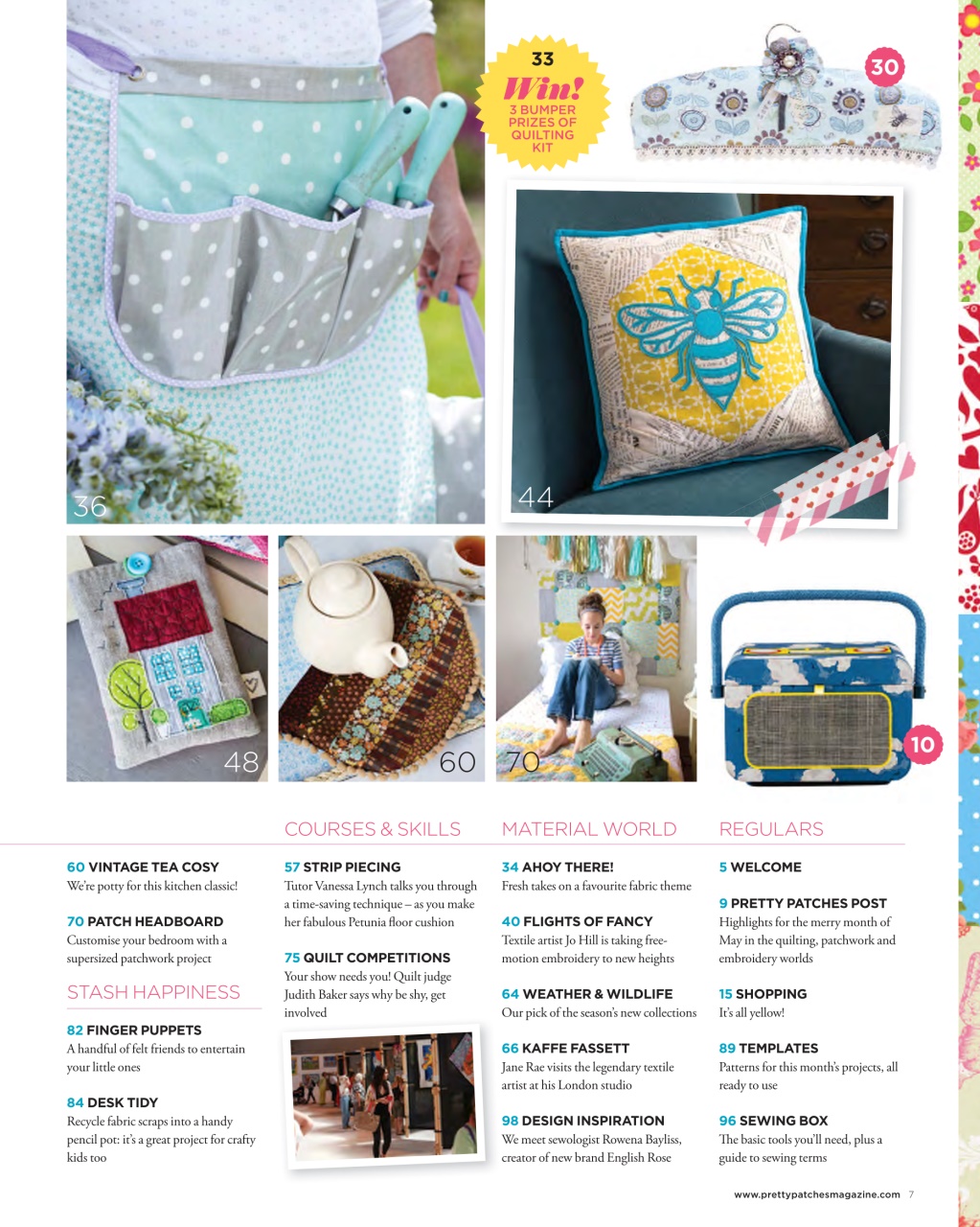 Pretty Patches Magazine Preview Pages