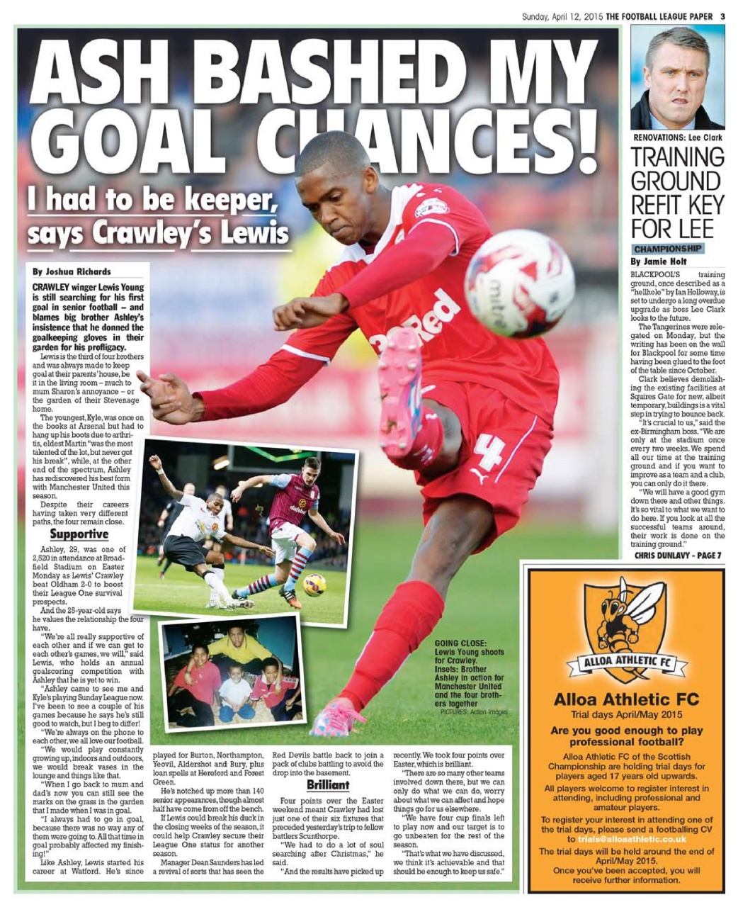The Football League Paper Preview Pages