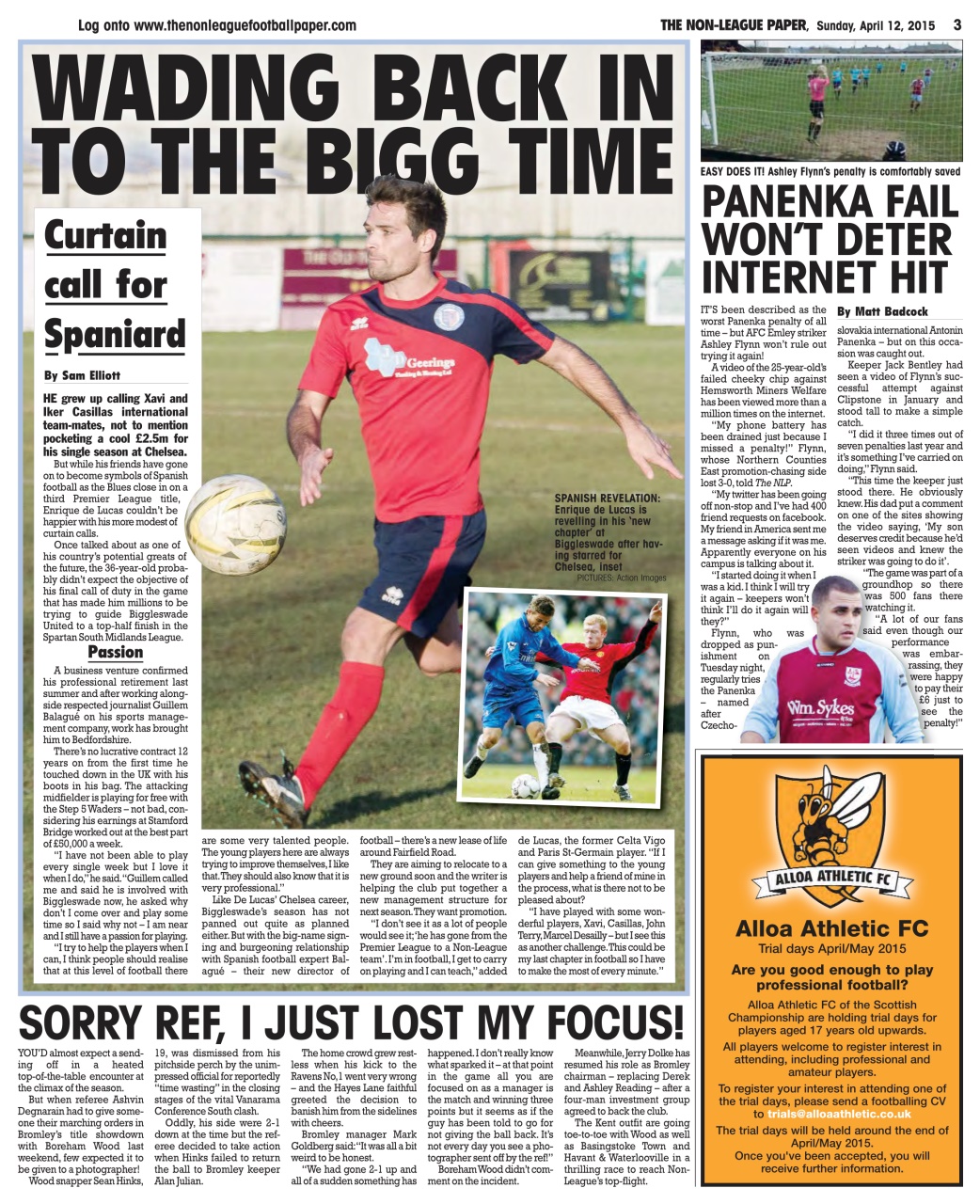 The Non-League Football Paper Preview Pages