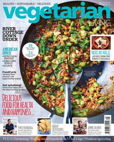 Vegetarian Living issue May-15
