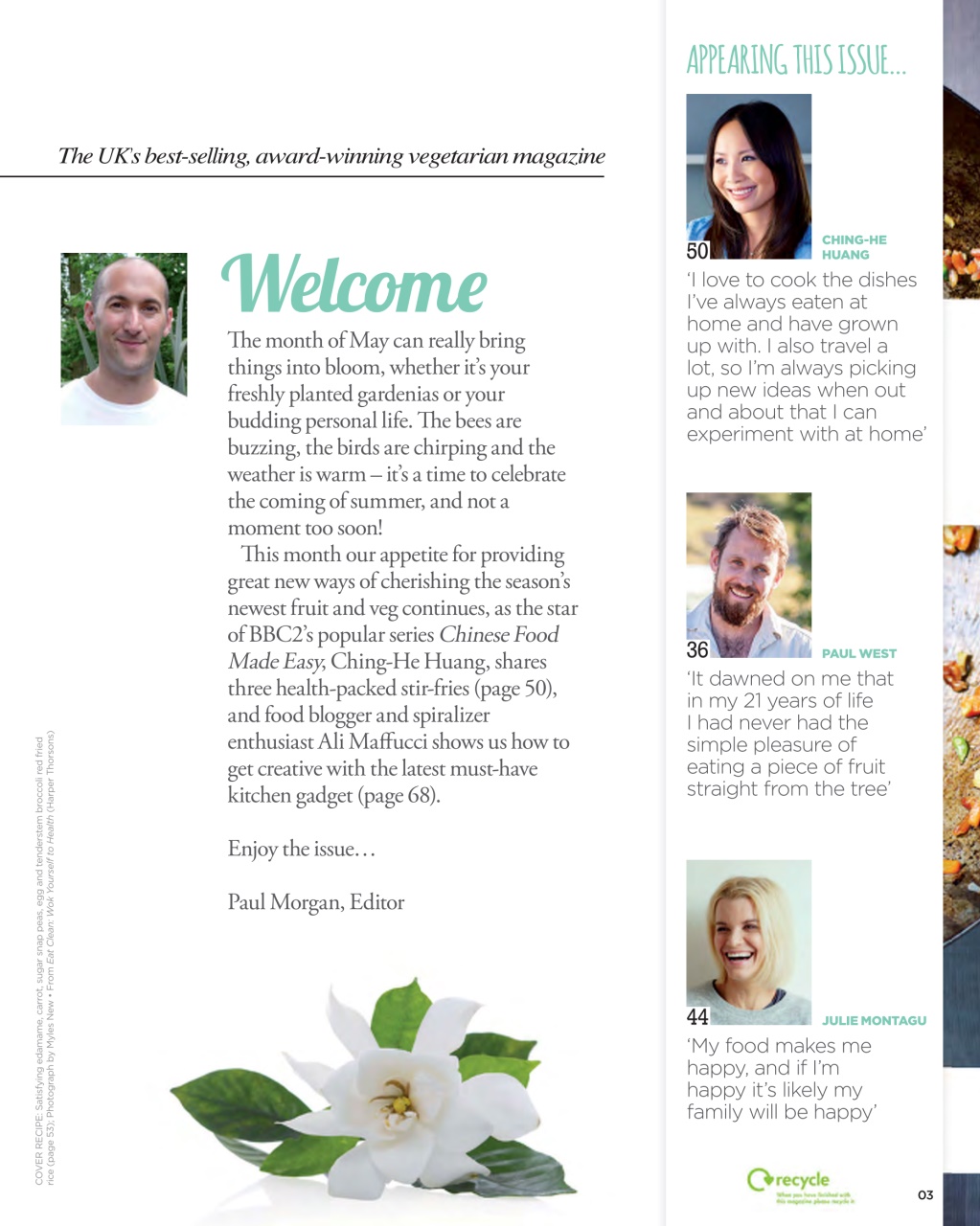 Vegetarian Living Preview Pages