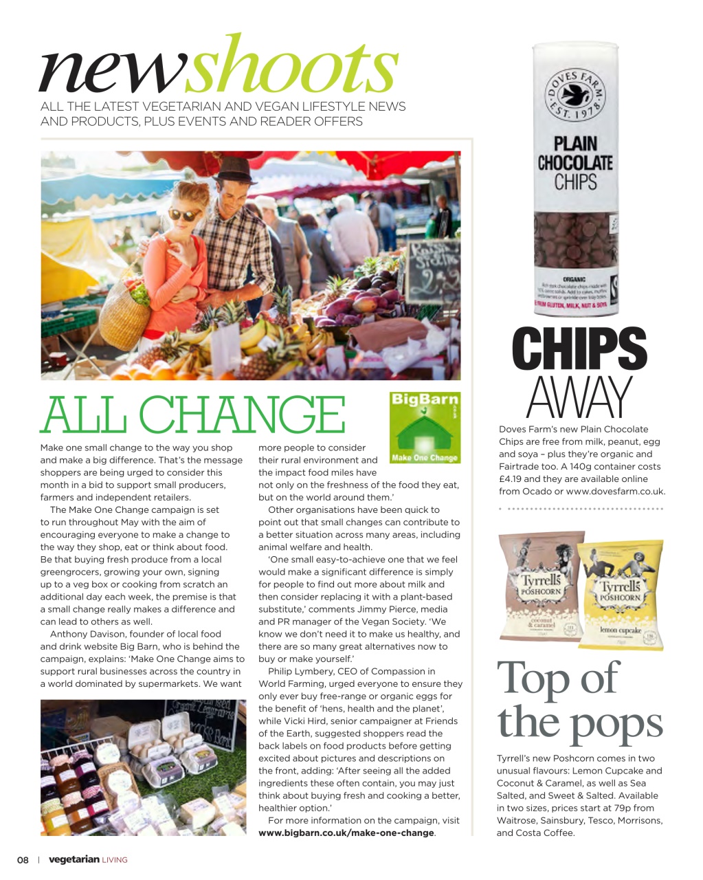 Vegetarian Living Preview Pages