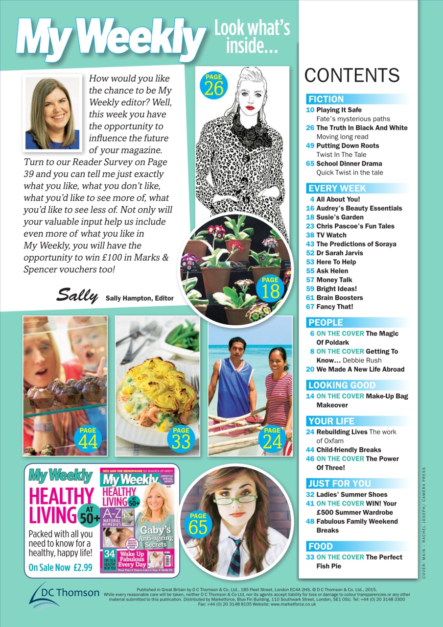 My Weekly Preview Pages