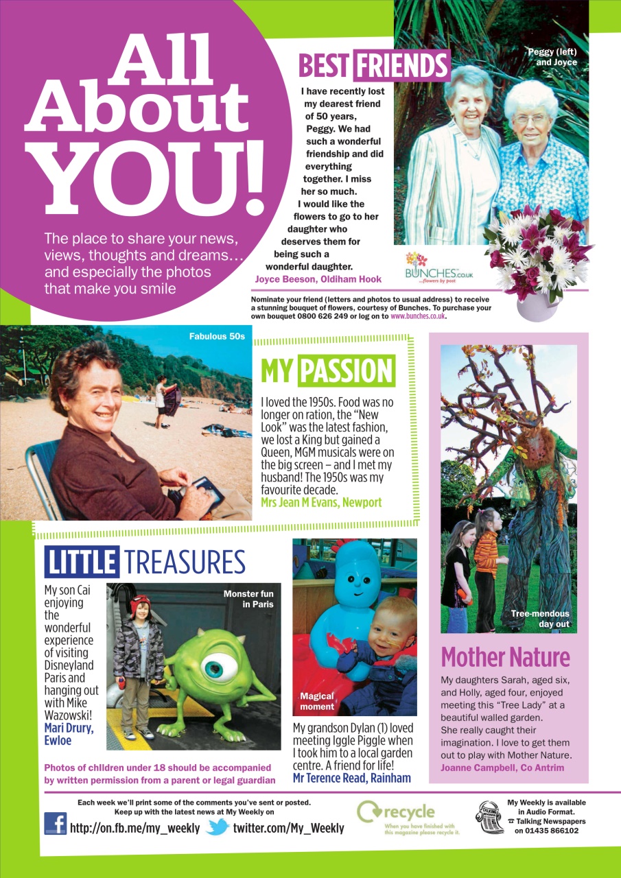 My Weekly Preview Pages