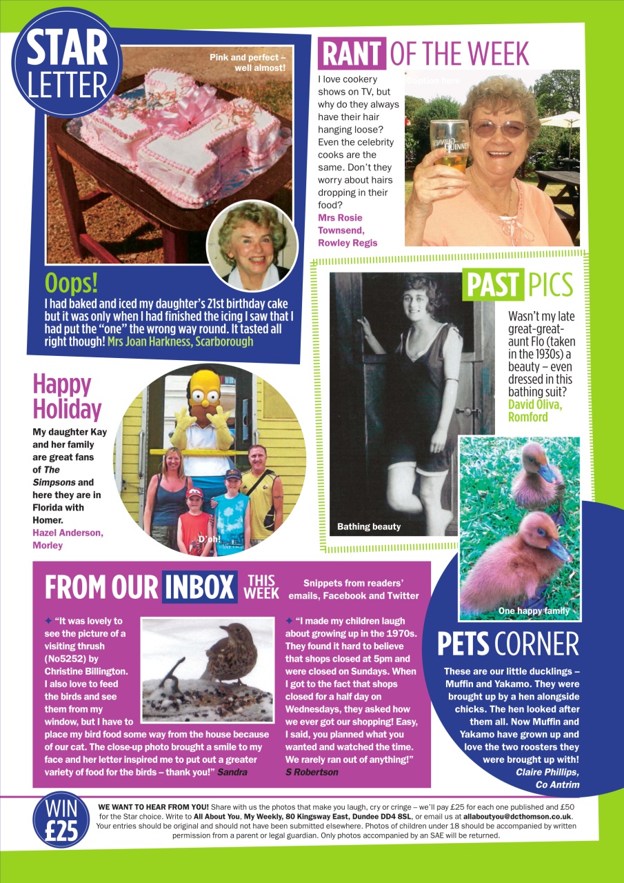 My Weekly Preview Pages