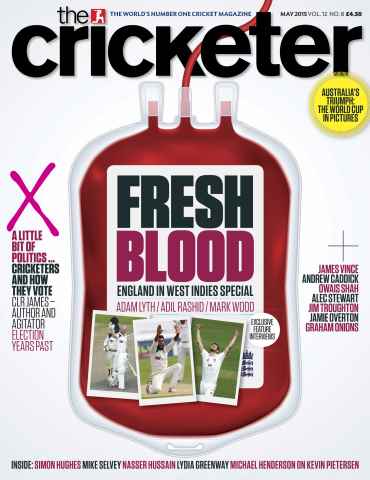 The Cricketer Magazine issue May 2015