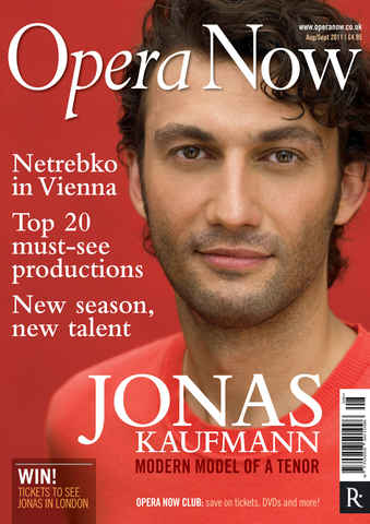 Opera Now issue Aug-Sep 2011