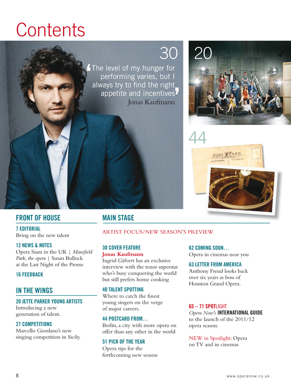 Opera Now Preview Pages