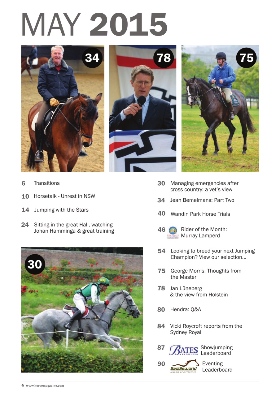 The Horse Magazine Preview Pages