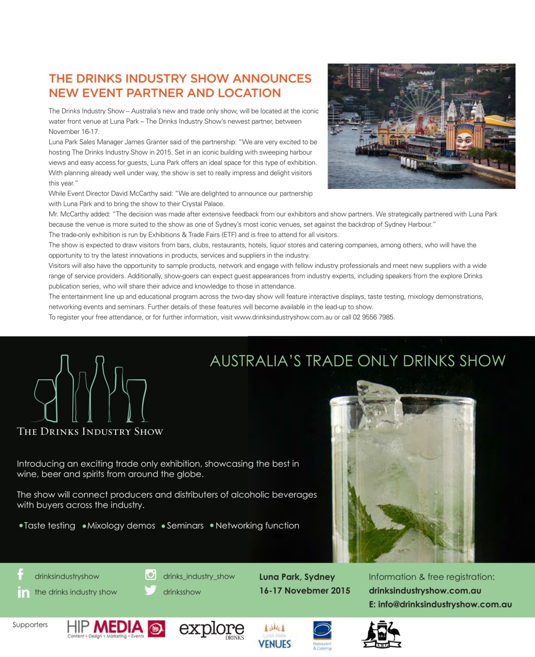 Drinks Trade Preview Pages