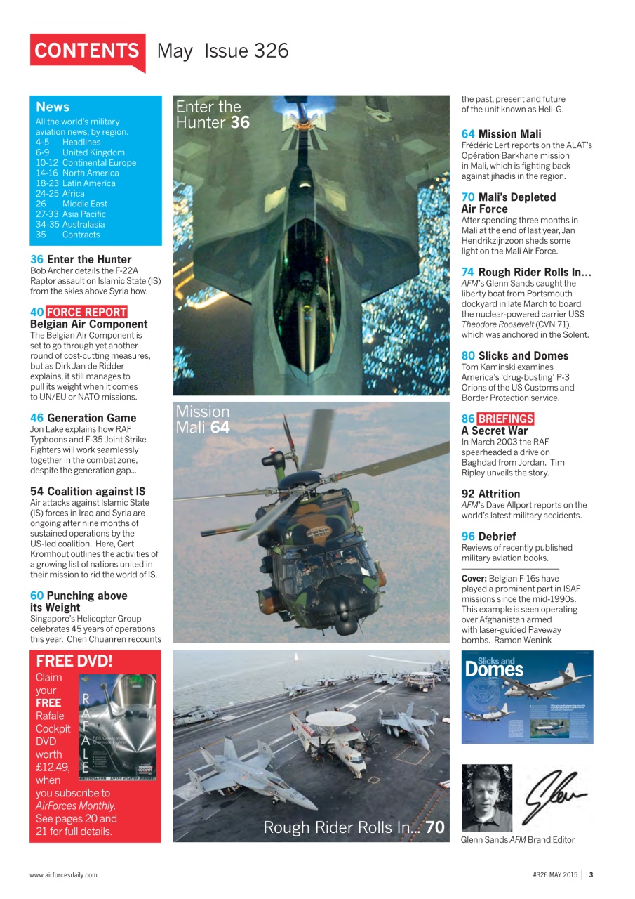 AirForces Monthly Preview Pages