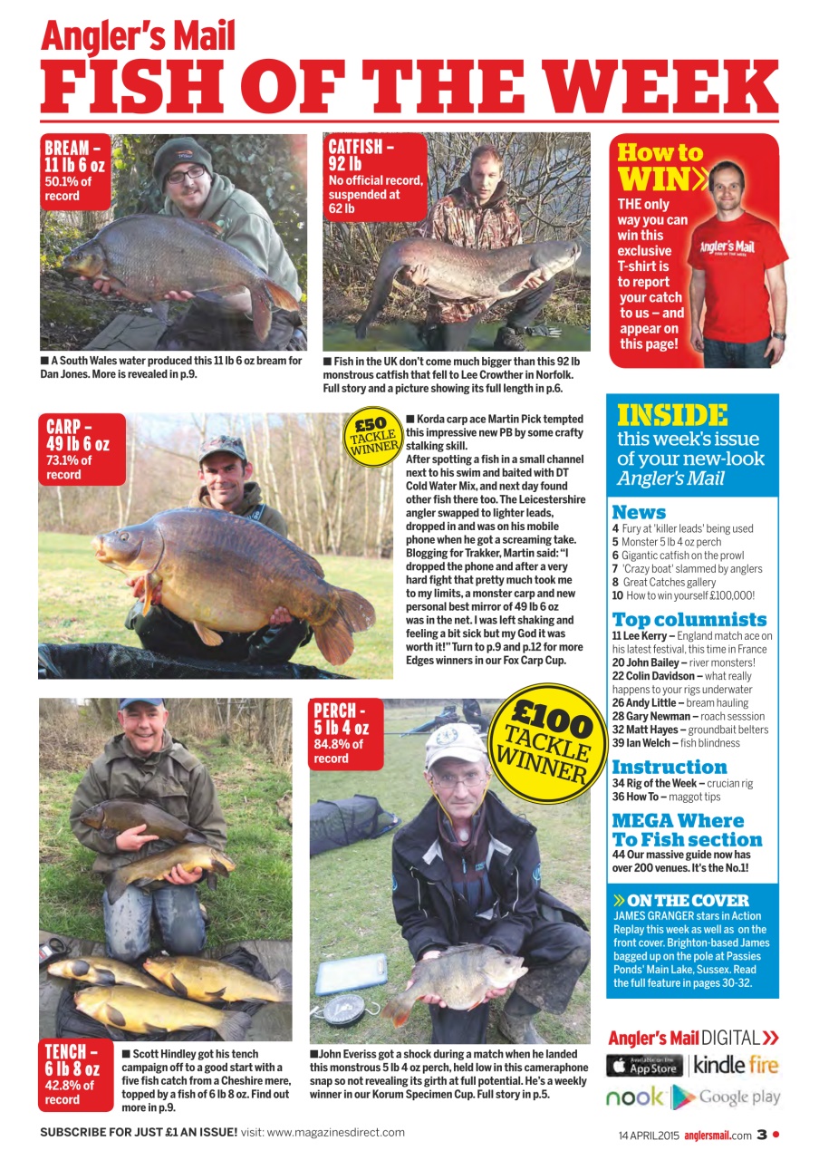 Anglers Mail Preview Pages