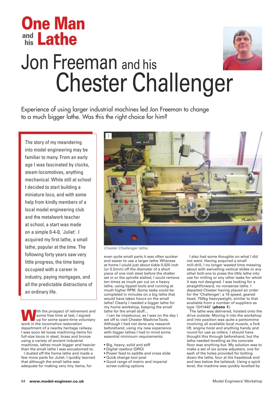 Model Engineer & Workshop Magazine Preview Pages