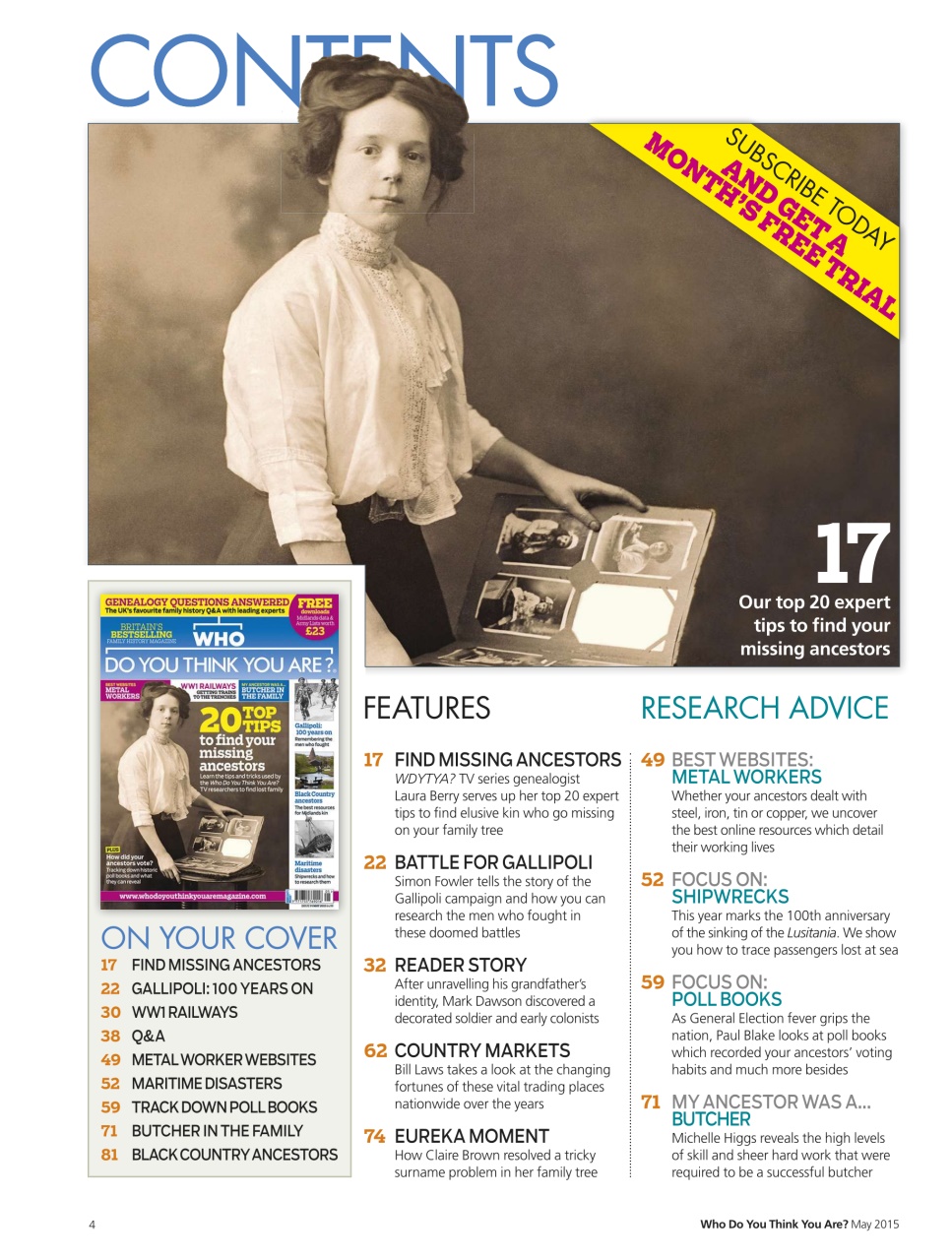 Who Do You Think You Are? Preview Pages