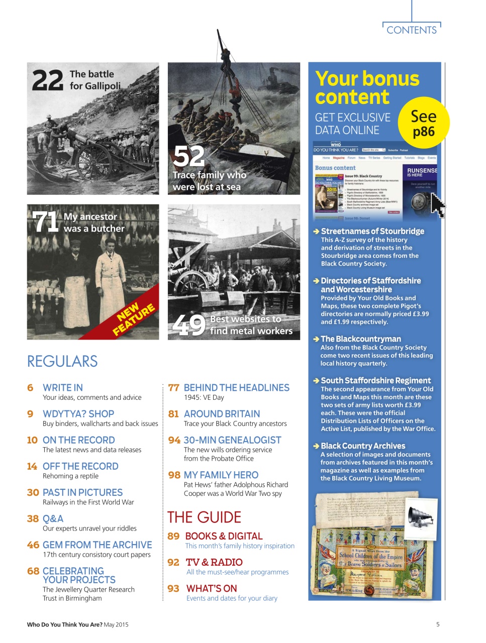 Who Do You Think You Are? Preview Pages