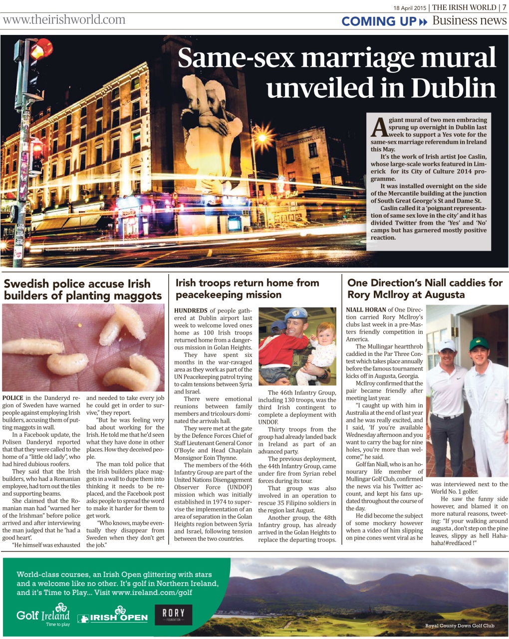 Irish World Preview Pages