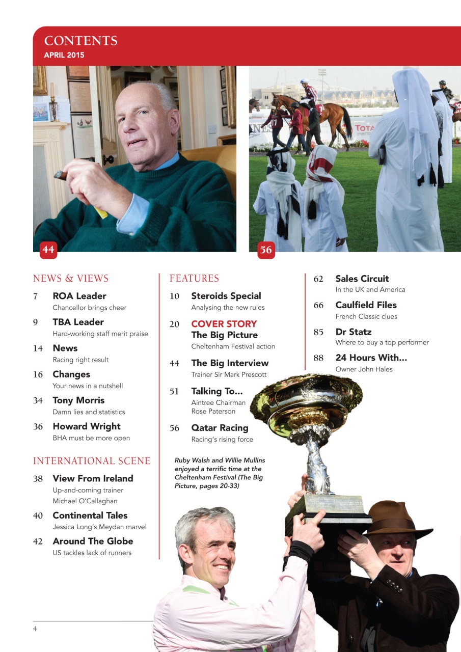 The Owner Breeder Preview Pages