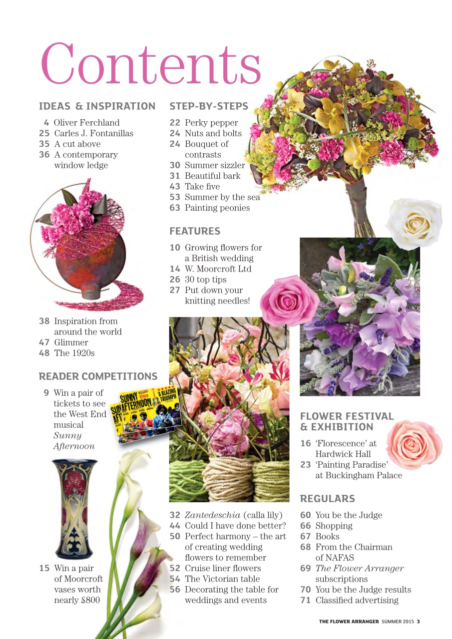 The Flower Arranger Preview Pages