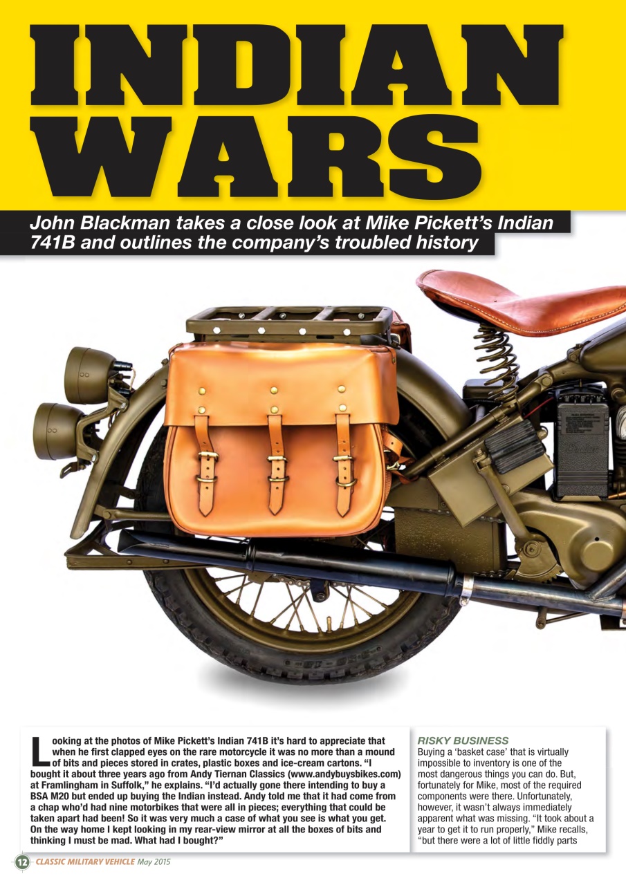 Classic Military Vehicle Preview Pages