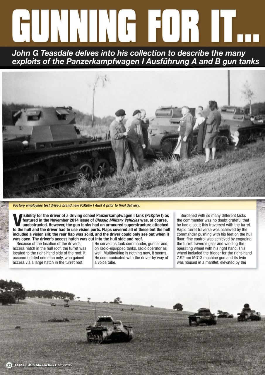 Classic Military Vehicle Preview Pages