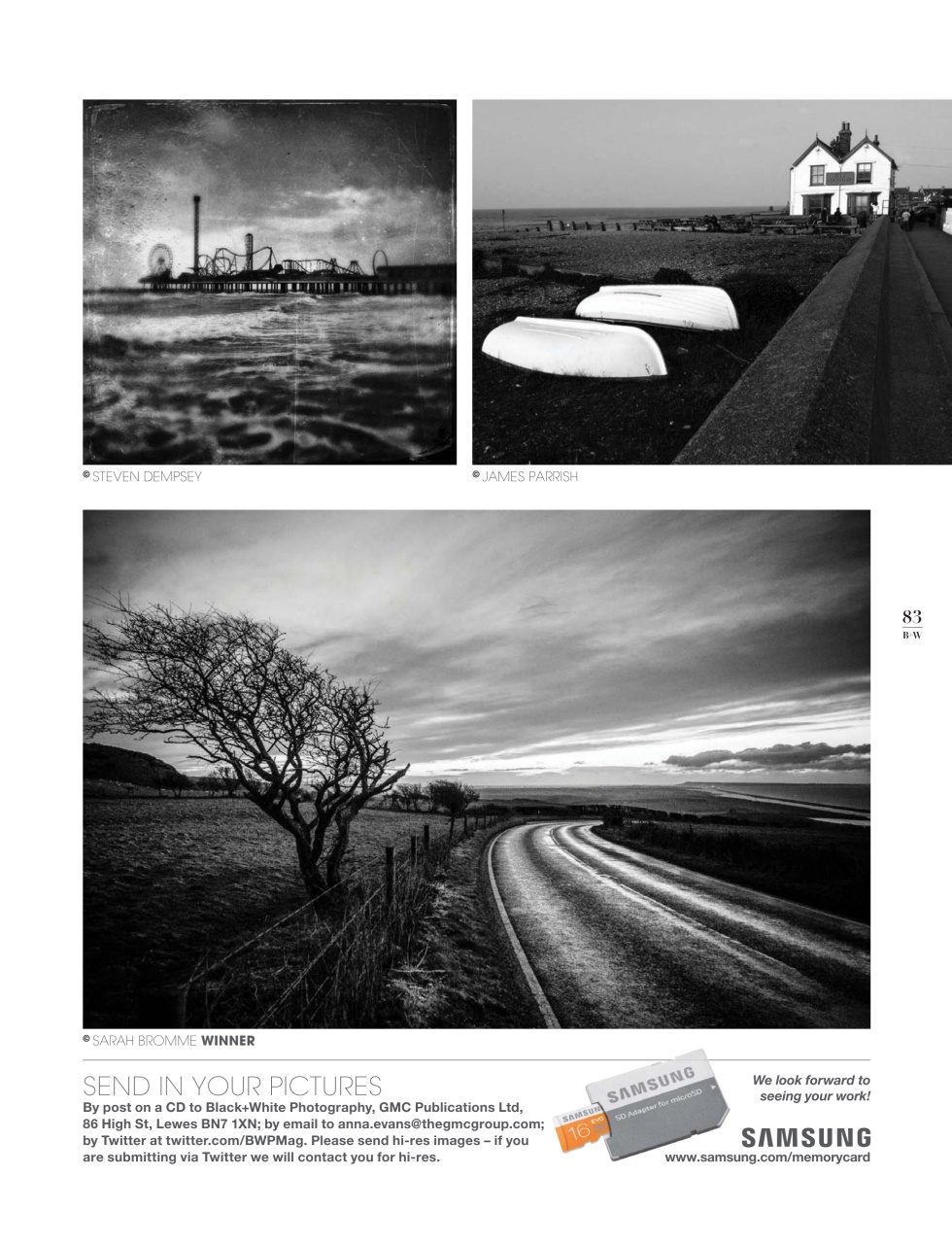 Black+White Photography Preview Pages