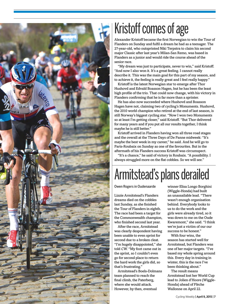Cycling Weekly Preview Pages